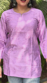 Chanderi Short Kurti