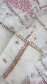 Pure Mul Semi-Stitched Anarkali 2-Piece Suit Set